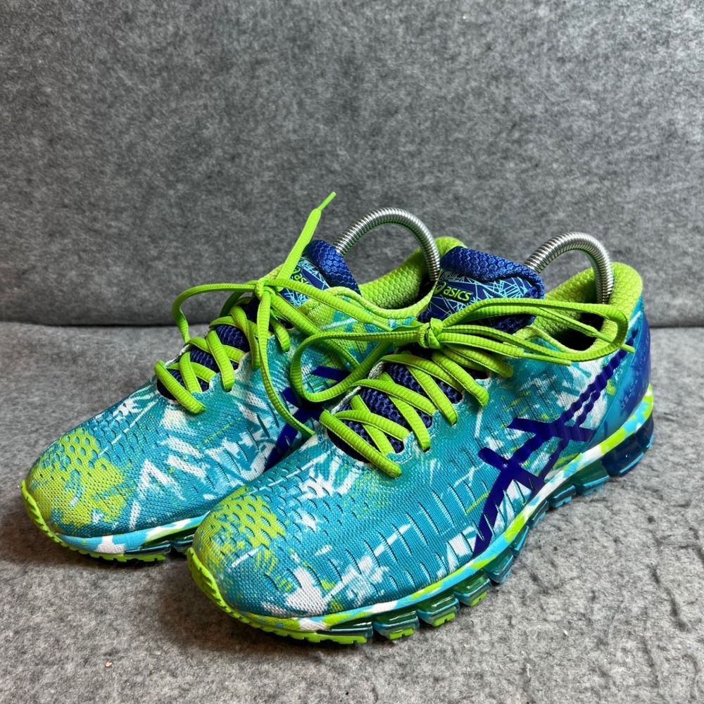 Asics Gel-Quantum 360 CM Womens Running Shoes Island Blue Carbon Size 8.5